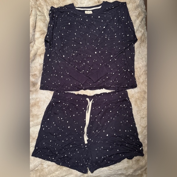 Other - Black and White Polka Dot Lounge Set